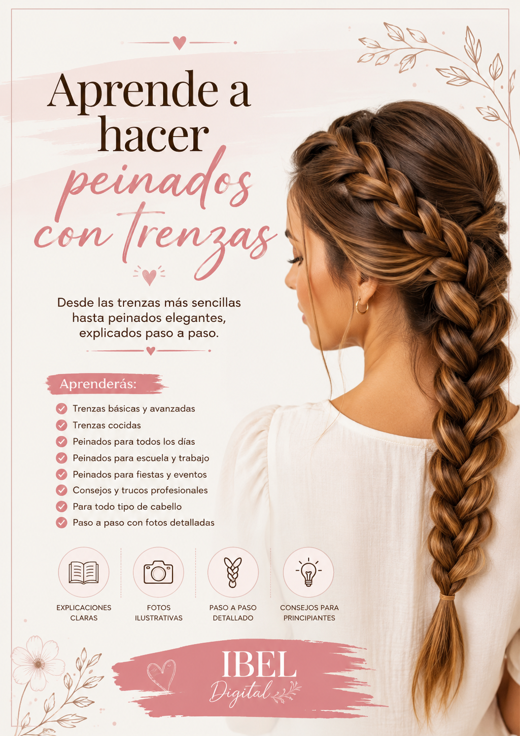 Aprendé a Hacer Trenzas y Peinados Paso a Paso